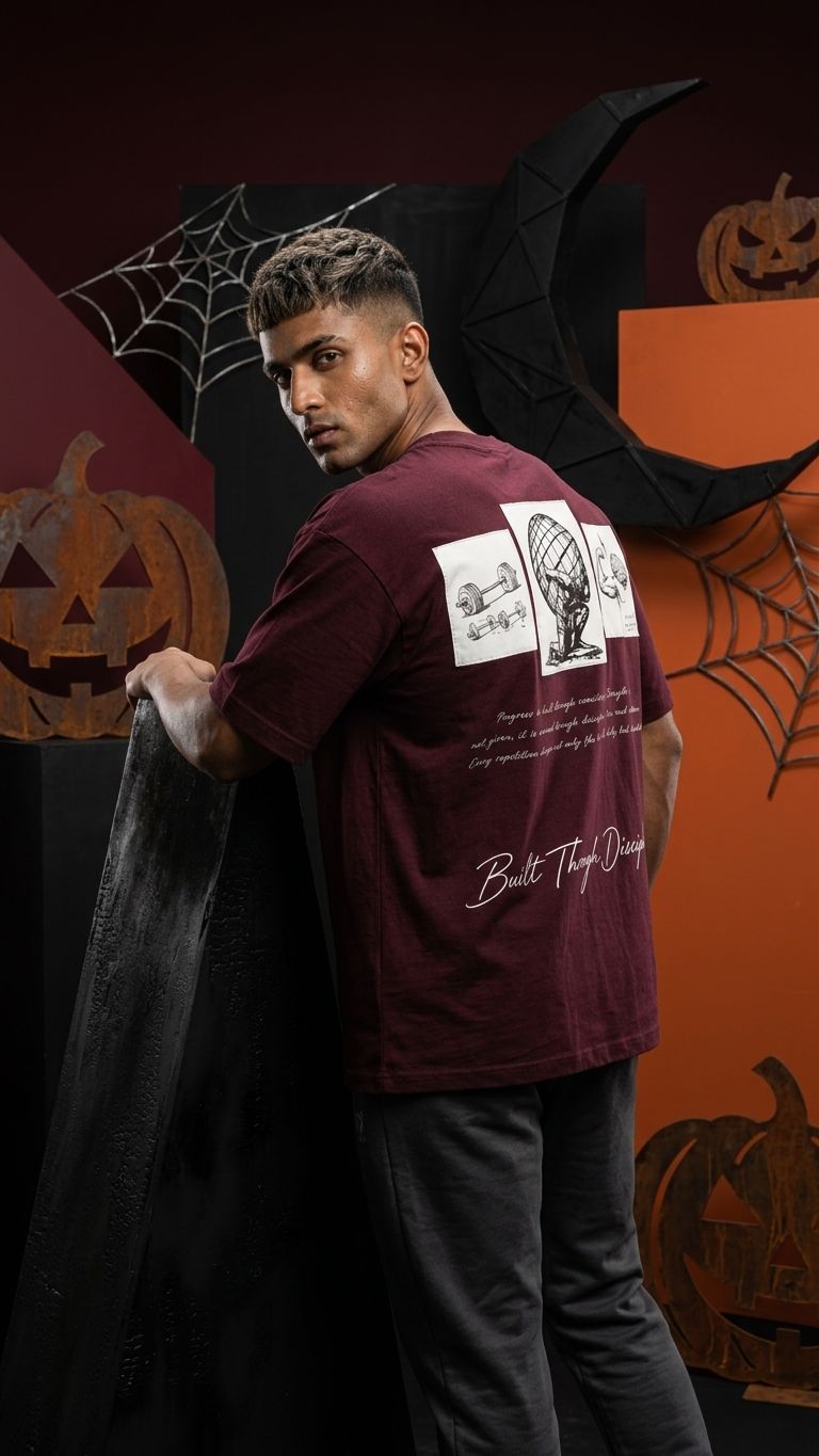 TRUE MOTIVATION oversized T-shirt