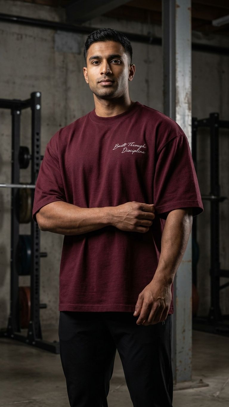TRUE MOTIVATION oversized T-shirt